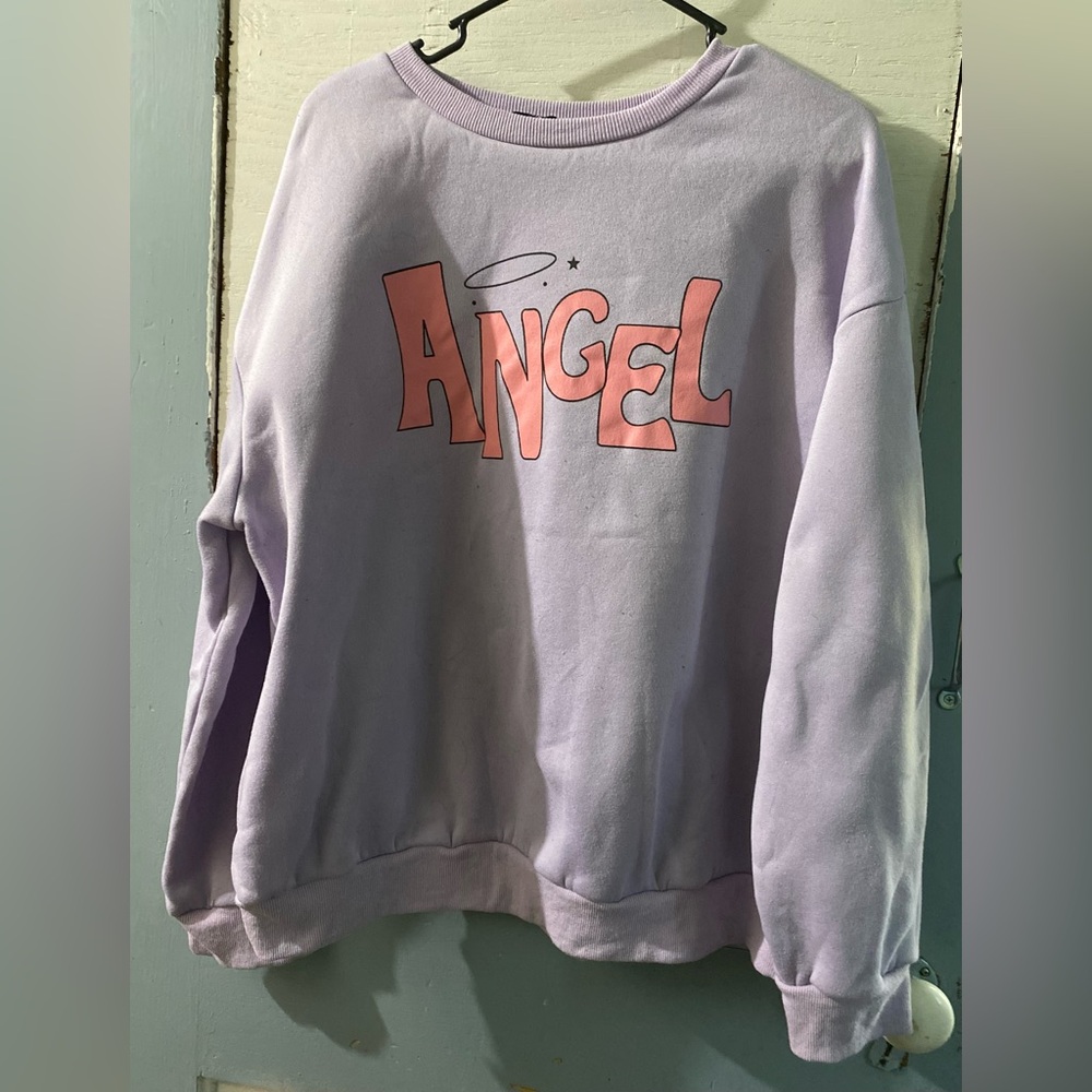 Lavender Angel sweatshirt 2XL